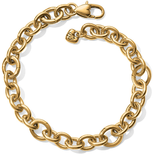Luxe Link Gold Charm Bracelet